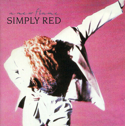 SIMPLY RED - A New Flame. Okładka płyty