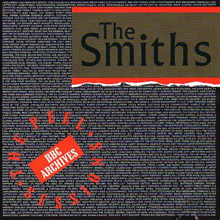 SMITHS  - Peel Sessions. Okładka płyty