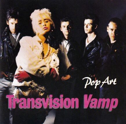 TRANSVISION VAMP - Pop Art. Okładka płyty