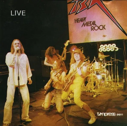 TSA - Heavy Metal Rock. Live. Okładka płyty