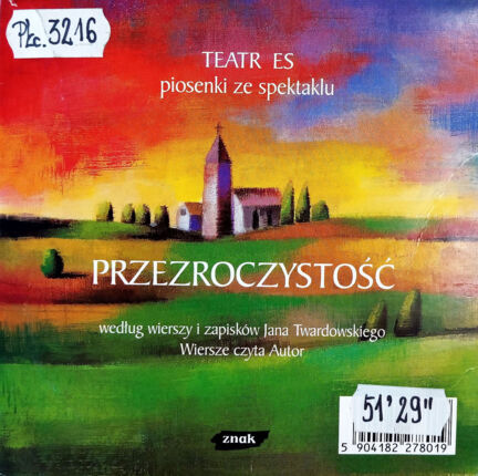 Zdjęcie do TWARDOWSKI JAN - Przezroczystość
