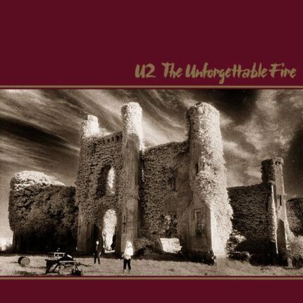 U2 - Unforgettable Fire. Okładka płyty