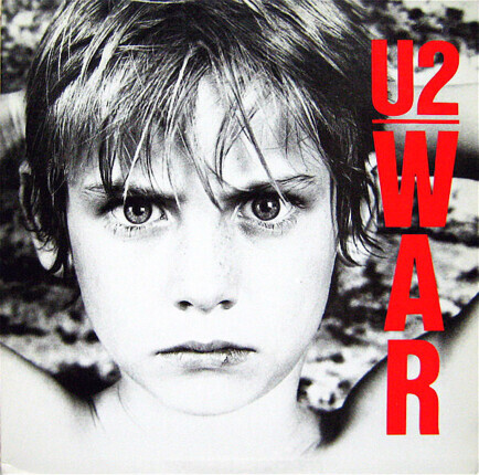 U2 - War. Okładka płyty
