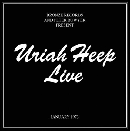 URIAH HEEP - Live. Okładka płyty