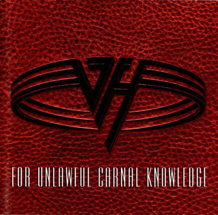 VAN HALEN - For Unlawful Carnal Knowledge. Okładka płyty