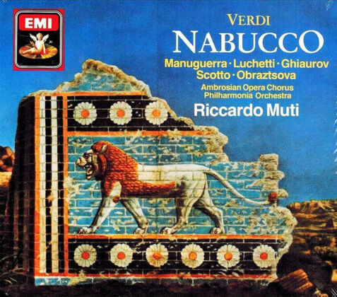 VERDI GIUSEPPE - Nabucco. Okładka płyty