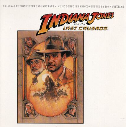 WILLIAMS JOHN - Indiana Jones And The Last Crusade. Okładka płyty
