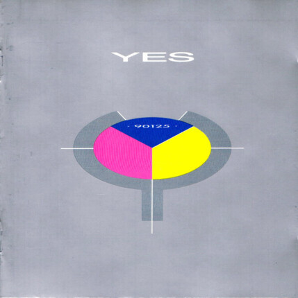 YES - 90125. Okładka płyty