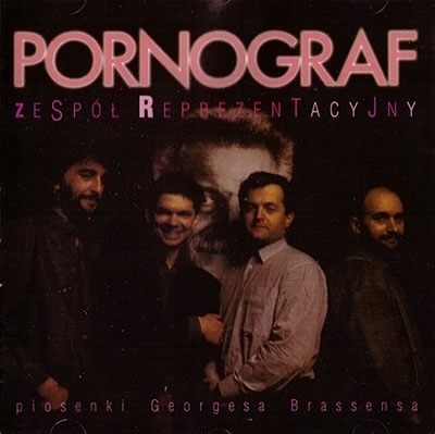 ZESPÓŁ REPREZENTACYJNY - Pornograf (Piosenki Georgesa Brassensa). Okładka płyty