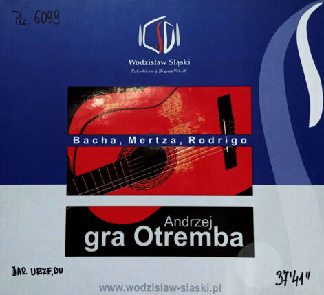 Zdjęcie do OTREMBA ANDRZEJ - Andrzej Otremba gra Bacha, Mertza, Rodrigo