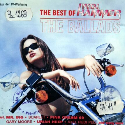 Best Of Metal Hammer. The Ballads. Okładka płyty