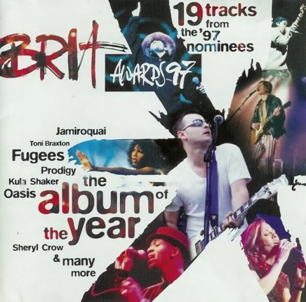 Brit Awards '97. The Album Of The Year. Okładka płyty