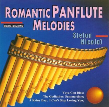 NICOLAI STEFAN - Romantic Panflute Melodies. Okładka płyty