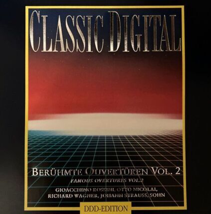 Berühmte Ouvertüren (Famous Overtures) vol. 2. Okładka płyty