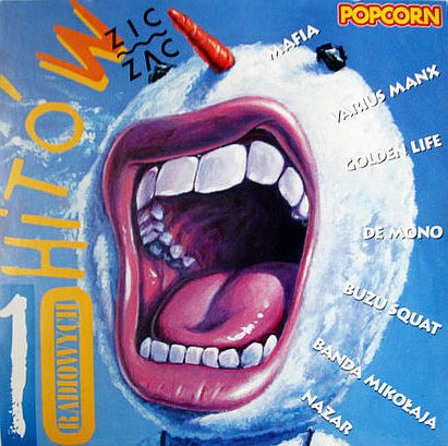 10 radiowych hitów (Popcorn). Okładka płyty