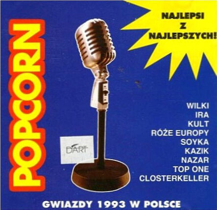 Popcorn. Najlepsi z najlepszych: Gwiazdy 1993 w Polsce. Okładka płyty