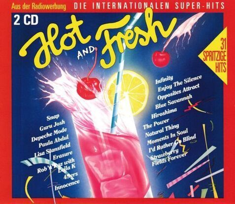 Hot And Fresh. Die Internationalen Super-Hits. Okładka płyty