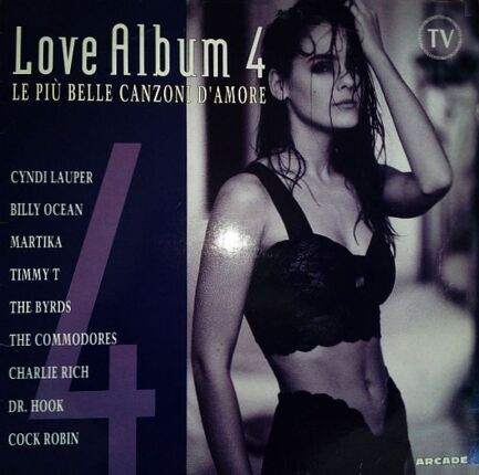 Love Album 4. Le Piu Belle Canzoni D' Amore. Okładka płyty