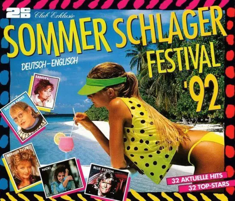 Sommer Schlager Festival '92. Okładka płyty