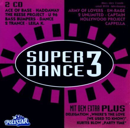 Super Dance Plus 3. Okładka płyty