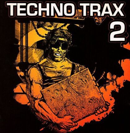 Techno Trax 2. Okładka płyty