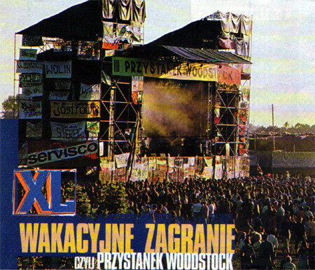 Wakacyjne zagranie czyli Przystanek Woodstock (XL). Okładka płyty