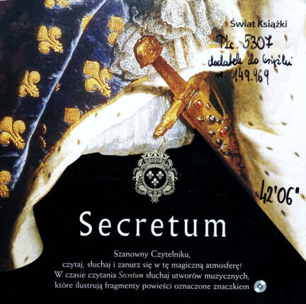 Zdjęcie do Secretum (dodatek do książki)