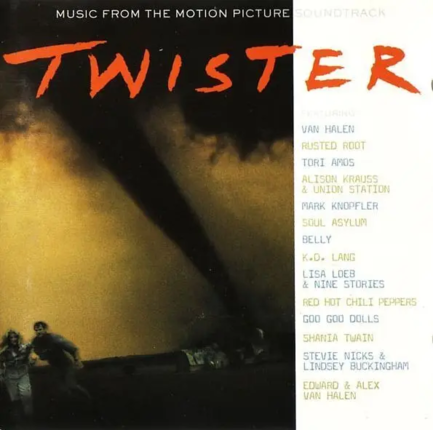 Twister. Okładka płyty