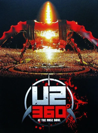 U2 - 360° At The Rose Bowl. Okładka płyty