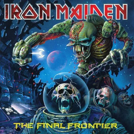 IRON MAIDEN - Final Frontier. Okładka płyty