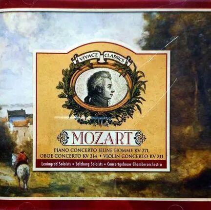 Zdjęcie do MOZART WOLFGANG AMADEUSZ - Piano Concerto Jeune Homme KV 271, Oboe Concerto KV 314, Violin Concerto KV 211