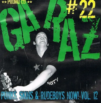Garaż #22. Punks, Skins & Rudeboys Now! 12 (Promo CD). Okładka płyty