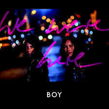 BOY - We Were Here. Okładka płyty