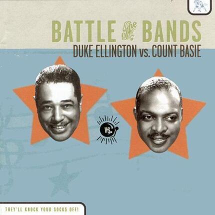 ELLINGTON DUKE vs. COUNT BASIE - Battle Of The Band. Okładka płyty