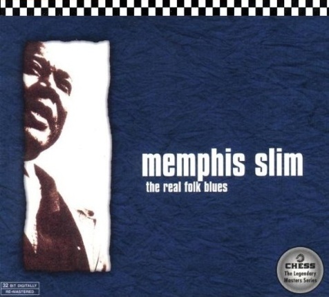 MEMPHIS SLIM - The Real Folk Blues. Okładka płyty