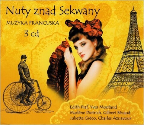 Nuty znad Sekwany. Okładka płyty