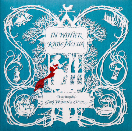 MELUA KATIE feat. Gori Women's Choir - In Winter. Okładka płyty