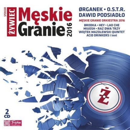 Męskie Granie 2016. Okładka płyty