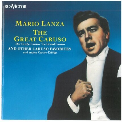 LANZA MARIO - The Great Caruso and other Caruso favorites. Okładka płyty