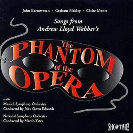 WEBBER ANDREW LLOYD - Phantom Of The Opera (Upiór w operze - musical). Okładka płyty