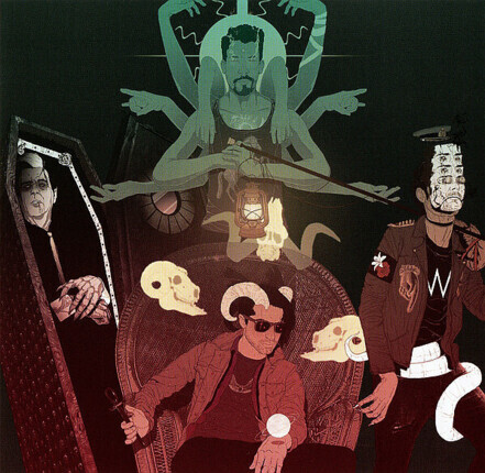 QUEENS OF THE STONE AGE - Villains. Okładka płyty