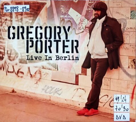 PORTER GREGORY - Live In Berlin. Okładka płyty