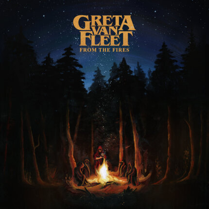 GRETA VAN FLEET - From the Fires. Okładka płyty