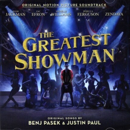 PASEK BANJ & PAUL JUSTIN - Greatest Showman. Okładka płyty