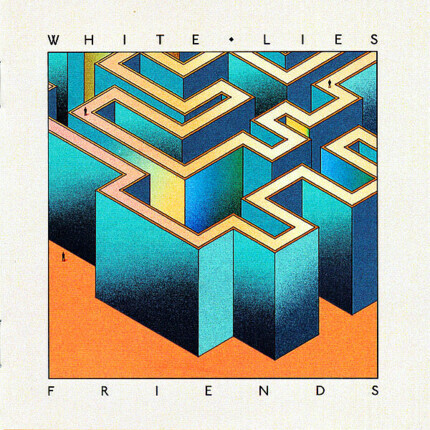 WHITE LIES - Friends. Okładka płyty