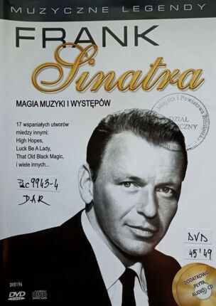 SINATRA FRANK - Magia muzyki i występów. Okładka płyty