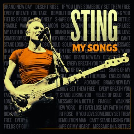 STING - My Songs. Okładka płyty