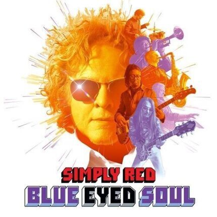 SIMPLY RED - Blue Eyed Soul. Okładka płyty