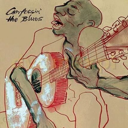 Confessin' The Blues. Okładka płyty