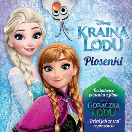 Kraina lodu. Piosenki. Okładka płyty